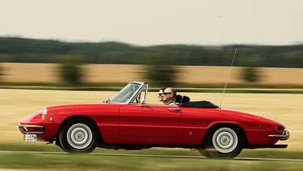 Alfa Spider 1750 Veloce, Seitenansicht Alfa Spider 1750 Veloce, Seitenansicht