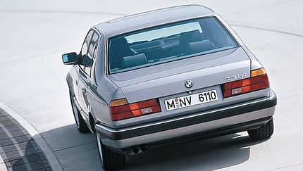 BMW 735i, Heckansicht