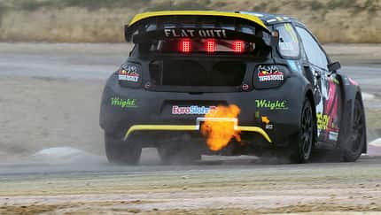 Rallye-Cross, Heckansicht