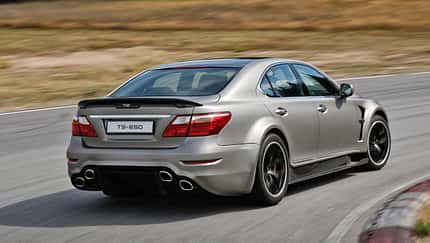 TMG-Lexus TS 650, Frontansicht, Kurvenfahrt
