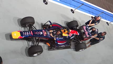 Red Bull Boxenstopp-Training - GP Singapur