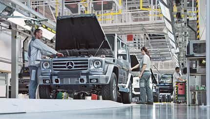 Mercedes G-Klasse Produktion Magna Steyr Graz