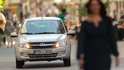 Lada Granta, Frontansicht