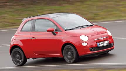 Fiat 500 0.9 Twinair, Seitenansicht