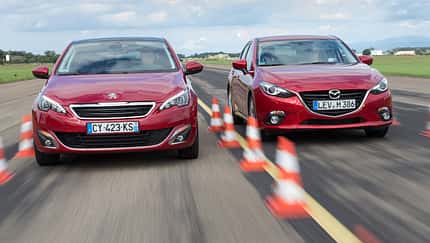  Mazda 3 Skyactive G 120, Peugeot 308 125 THP