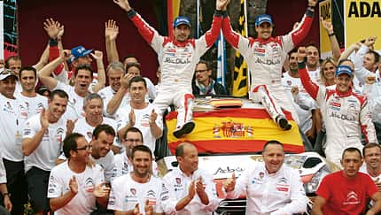 Daniel Sordo, Sieg, Jubel