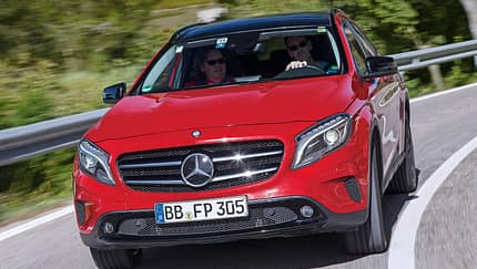 Mercedes 250 GLA 4matic, Frontansicht