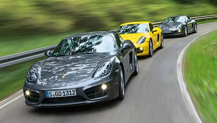 Porsche Cayman, Modellvarianten