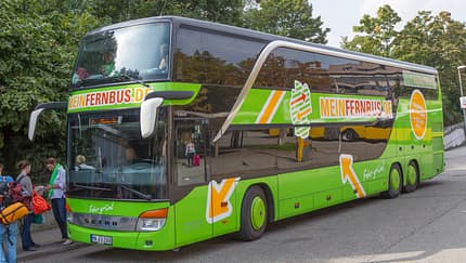 Fernbus, Seitenansicht