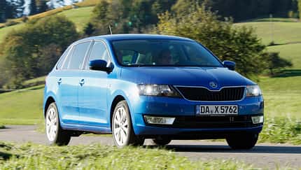 Skoda Rapid Spaceback 1.2 TSI, Frontansicht