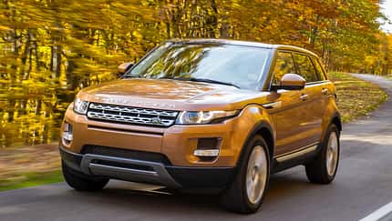 Land Rover Evoque 2,2 SD4, Frontansicht