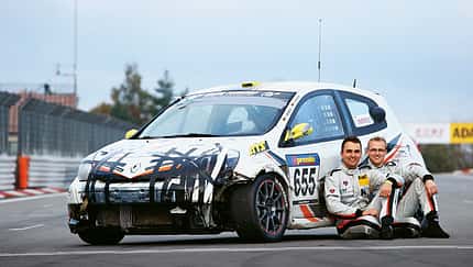 Renault Clio, VLN, Dirk, Tim Groneck 