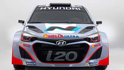 Hyundai Shell World Rally Team 2014 Hyundai i20 WRC