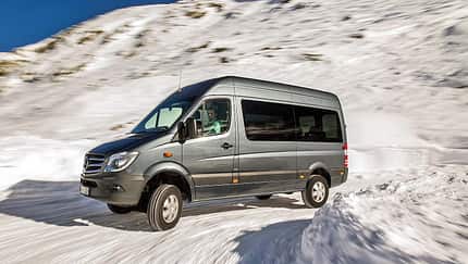Mercedes Sprinter 4x4 MY 2013 im Winter-Test