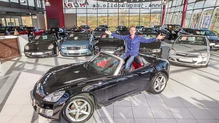 Opel GT 2.0 Turbo, Seitenansicht