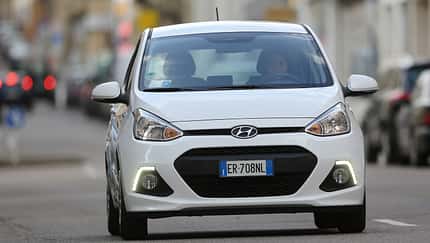 Hyundai I10 Blue 1.0, Frontansicht