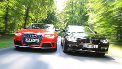Audi RS4 Avant, Alpina B3 Biturbo Touring Allrad, Frontansicht