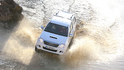 Toyota Hilux 3.0 D-4D, Frontansicht