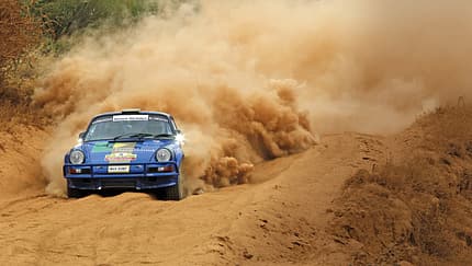 Safari-Revival Ostafrika, Porsche 911, Blomqvist