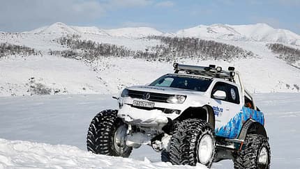 Volkswagen Amarok Polar Expedition – Sotschi 2014