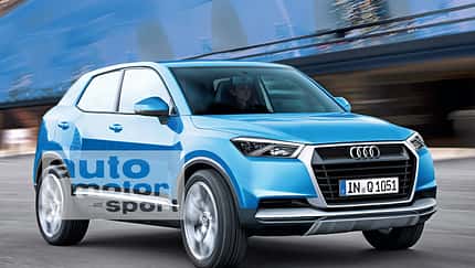 Audi Q1, Frontansicht