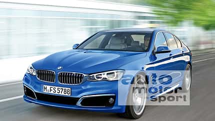 BMW Fünfer, Frontansicht