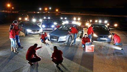 Lichtsysteme, Testaufbau