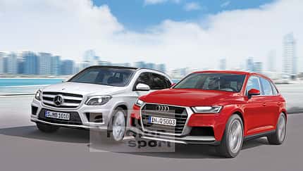 Audi Q5, Mercedes GLK
