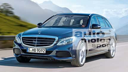 Mercedes C-Klasse T-Modell, Frontansicht