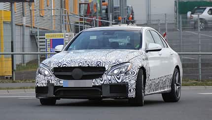 Erlkönig Mercedes C63 AMG