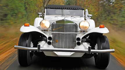 Excalibur SIII Phaeton, Frontansicht