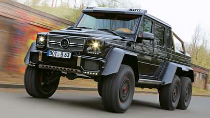Brabus 700 6x6, Frontansicht