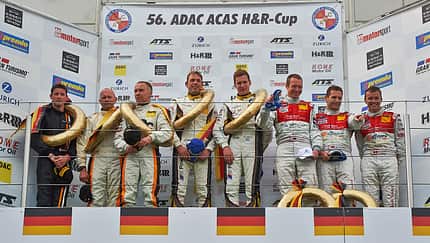 Siegerehrung - VLN Nürburgring - 3. Lauf - 26. April 2014