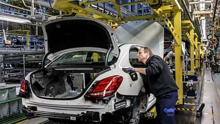 Die C-Klasse war im April das meistverkaufte Mercedes-Auto.
