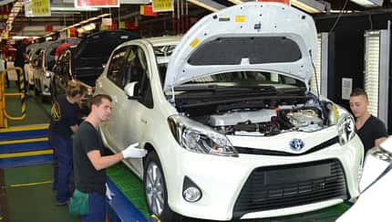 In den Toyota-Werken liefen mehr als 9 Millionen Autos vom Band.