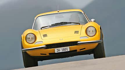 Ferrari Dino 246 GT, mkl0314, Fahrbericht Ferrari Dino 246 GT, Frontansicht