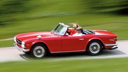 Triumph TR6, Seitenansicht