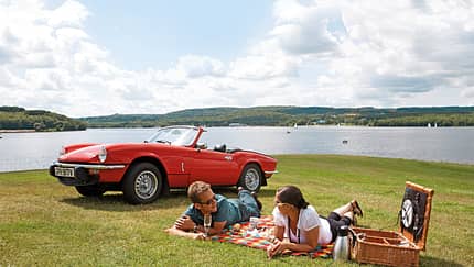 Oldtimer ausmotten, Triumph Spitfire