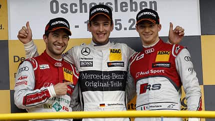 DTM 2014 - Oschersleben - Rennen - Podest