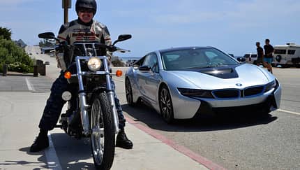 BMW i8, Frontansicht