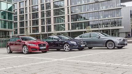 BMW 520d Gran Turismo, Jaguar XF Sportbrake 2.2 D, Mercedes CLS 250 CDI Shooting Brake