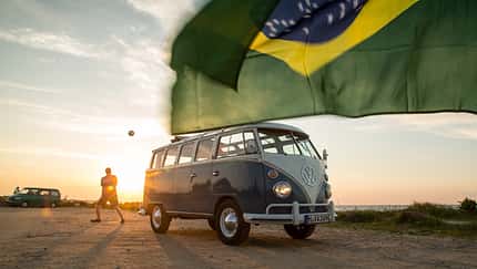 Samba-Bus, Frontansicht