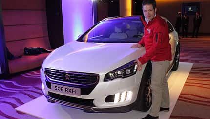 06/2014, Peugeot 508 Facelift Sitzprobe Jochen Knecht