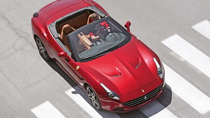 Ferrari California T, Draufsicht