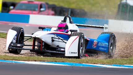 Franck Montagny - Formel E-Test - Donington - 07/2014