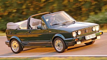 VW Golf I Cabrio, Seitenansicht