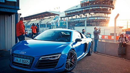 Audi R8 LMX, Frontansicht
