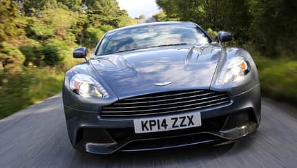 Aston Martin Vanquish Coupé, Impression, Frontansicht