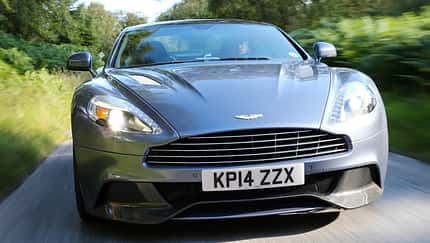 Aston Martin Vanquish, Frontansicht