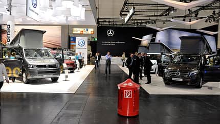 Caravan Salon 2014, VW California, Mercedes Marco Polo